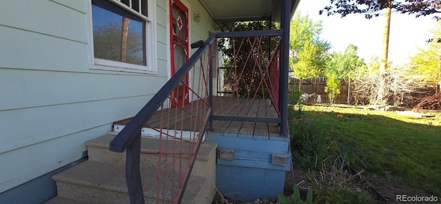 4635 Teller St, Wheat Ridge, CO 80033 - view of wooden terrace