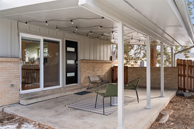 view of patio