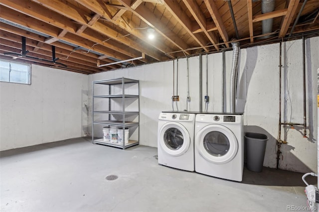 laundry room featuring laundry area and washer and dryer