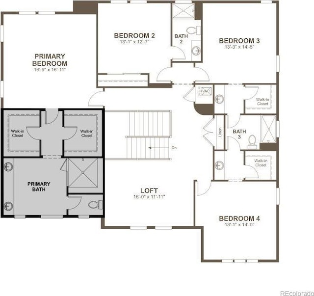 2650 Bitterroot Pl, Highlands Ranch, CO 80129 - view of home floor plan