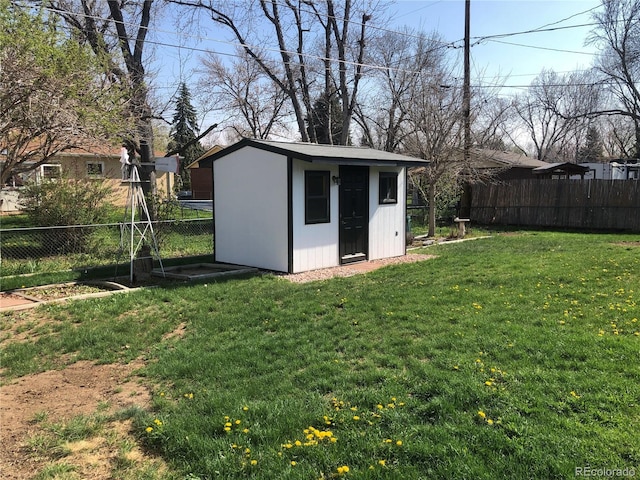 10751 W 66th Ave, Arvada, CO 80004 - view of shed featuring a fenced backyard
