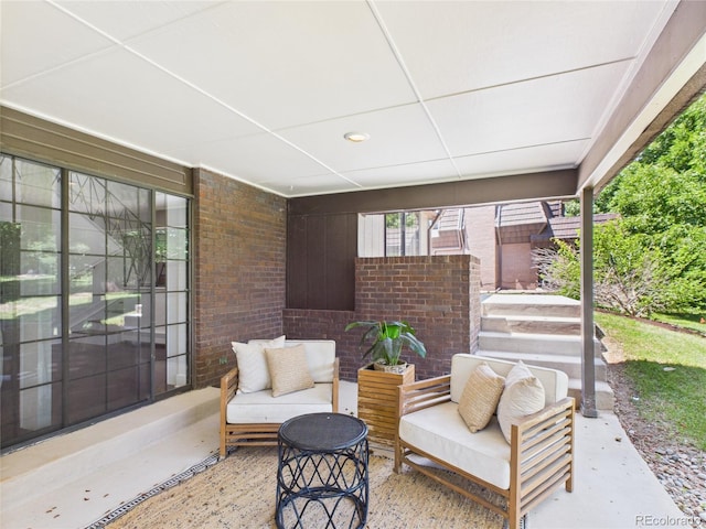 3957 S Peach Way, Denver, CO 80237 - view of patio / terrace with an outdoor hangout area