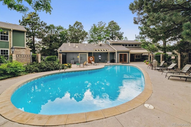 2710 E Otero Pl Unit 6, Centennial, CO 80122 - community pool featuring a patio area and french doors