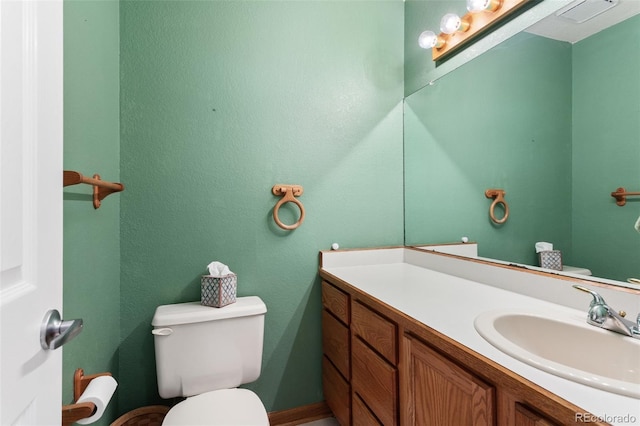 874 Mercury Cir, Lone Tree, CO 80124 - bathroom with toilet and vanity