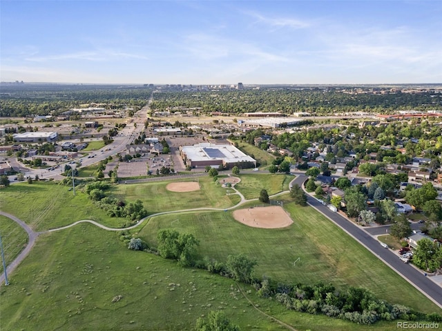 874 Mercury Cir, Lone Tree, CO 80124 - aerial view of property's location