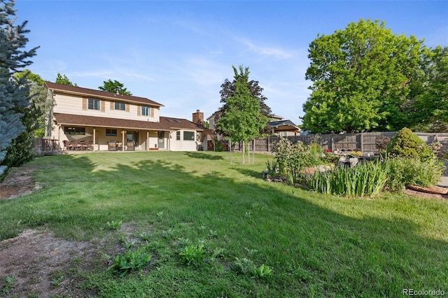 874 Mercury Cir, Lone Tree, CO 80124 - fenced yard featuring a patio