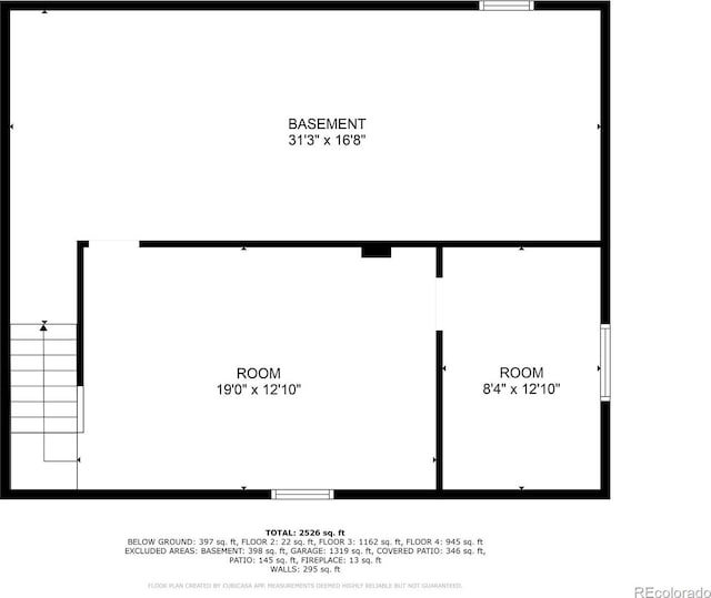 874 Mercury Cir, Lone Tree, CO 80124 - view of room layout