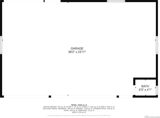 874 Mercury Cir, Lone Tree, CO 80124 - view of property floor plan
