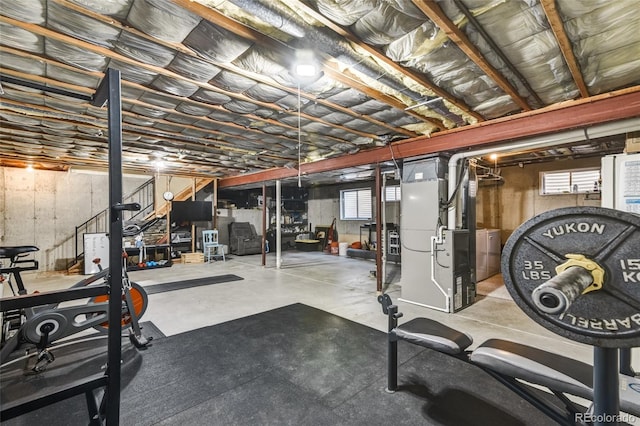 7394 S Field Ct, Littleton, CO 80128 - exercise area with heating unit