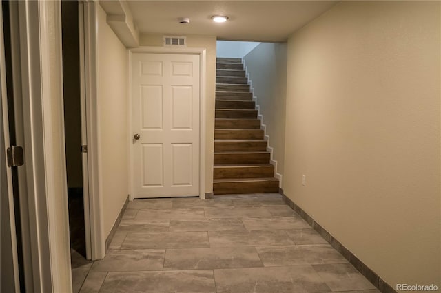 1511 E Routt St Ave, Pueblo, CO 81004 - staircase with baseboards and visible vents