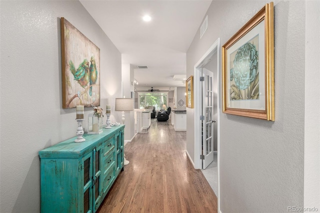 1038 Mircos St, Erie, CO 80516 - hall with wood finished floors