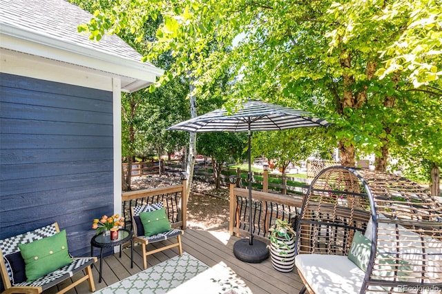 1038 Mircos St, Erie, CO 80516 - view of wooden deck