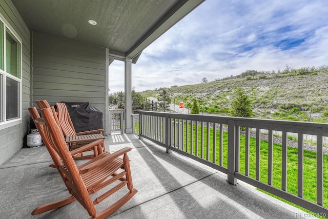 788 Alumroot St, Castle Rock, CO 80104 - balcony featuring a mountain view
