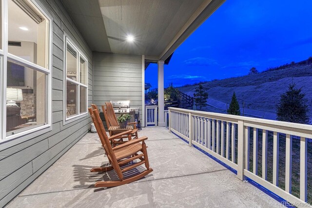 788 Alumroot St, Castle Rock, CO 80104 - balcony featuring a grill