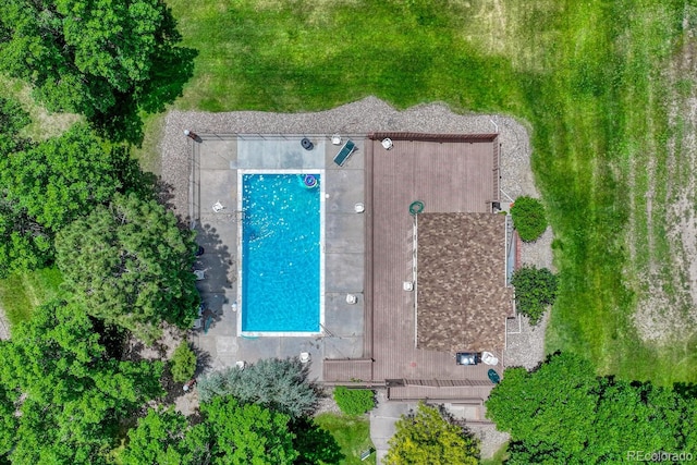 458 Rolling Hills Dr, Colorado Springs, CO 80919 - view of subject property featuring a pool area