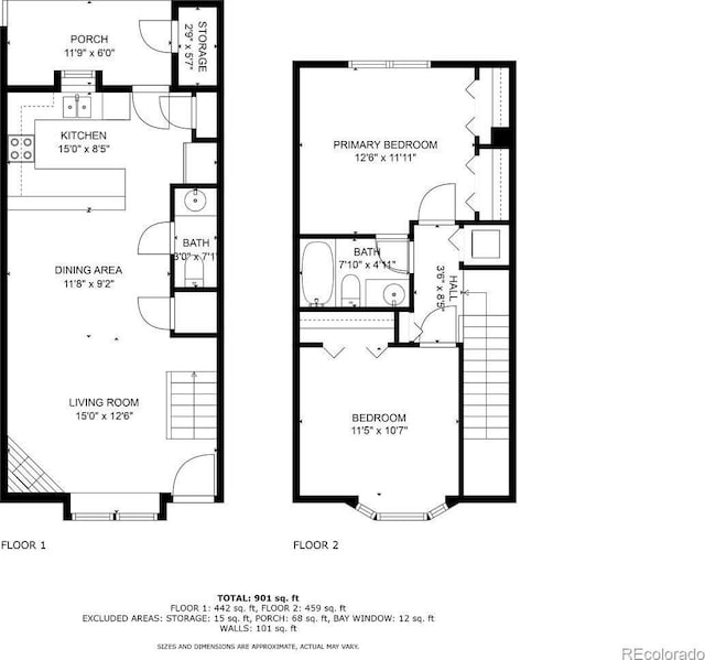 458 Rolling Hills Dr, Colorado Springs, CO 80919 - view of floor plan / room layout