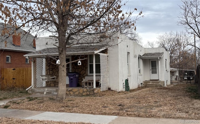 view of front of house