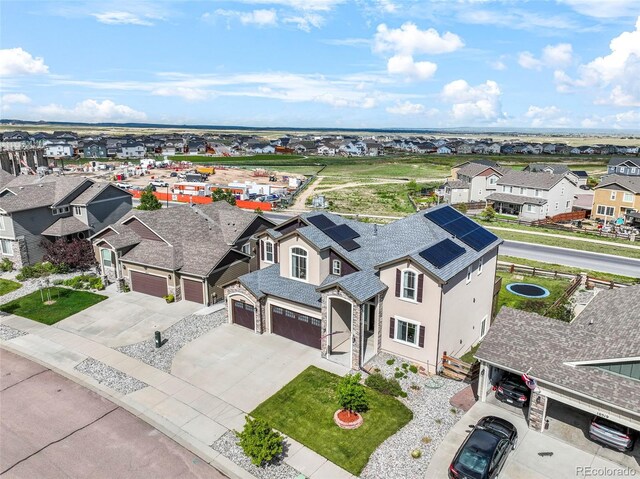 10525 Mt Sherman Way, Peyton, CO 80831 - aerial perspective of suburban area