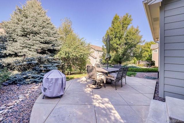 3779 Aspen Hollow Ct, Castle Rock, CO 80104 - view of patio with outdoor dining space
