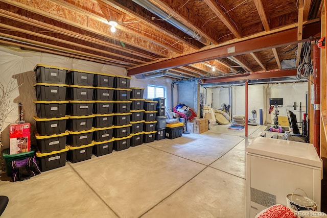3779 Aspen Hollow Ct, Castle Rock, CO 80104 - below grade area with refrigerator