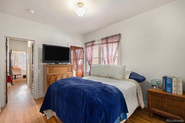 3159 36th Ave, Denver, CO 80211 - bedroom featuring light wood-style floors