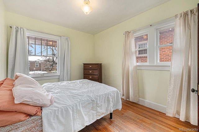 3159 36th Ave, Denver, CO 80211 - bedroom with baseboards and wood finished floors