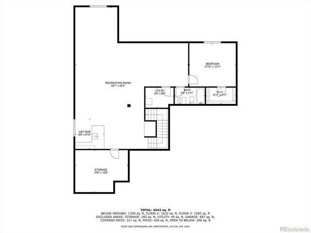 17452 W 83rd Pl, Arvada, CO 80007 - property floor plan