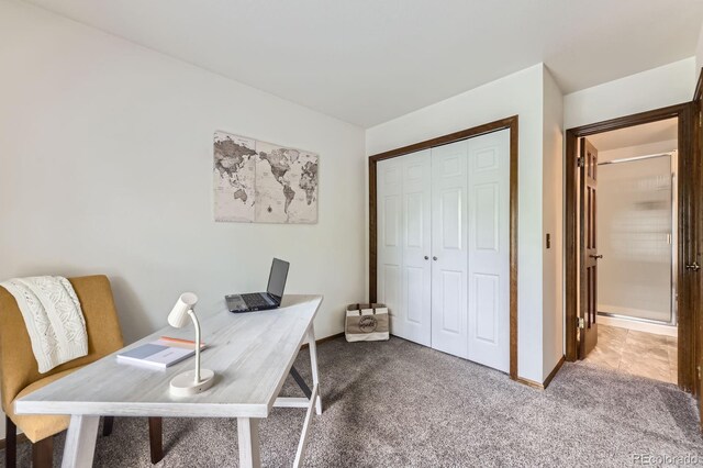 2299 Ranch Dr, Westminster, CO 80234 - office area featuring carpet and baseboards