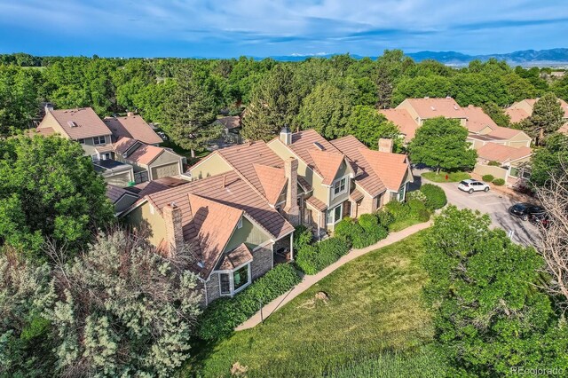 2299 Ranch Dr, Westminster, CO 80234 - drone / aerial view of a heavily wooded area