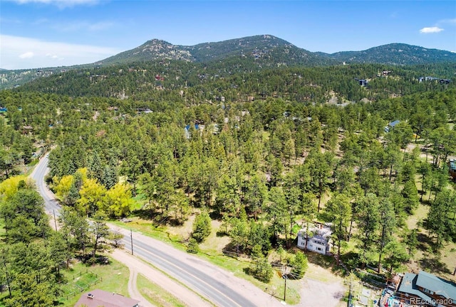 28958 Buffalo Park Rd, Evergreen, CO 80439 - aerial view of a mountainous background