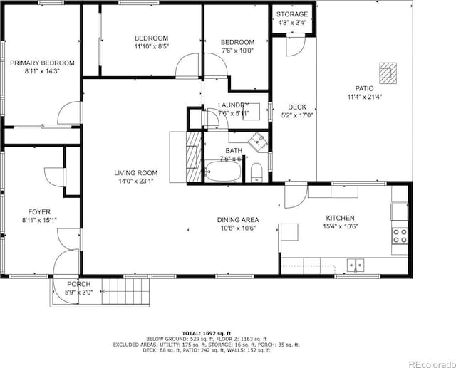 28958 Buffalo Park Rd, Evergreen, CO 80439 - view of home floor plan
