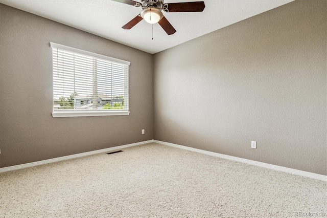 26155 E Euclid Dr, Aurora, CO 80016 - spare room featuring carpet floors and a ceiling fan