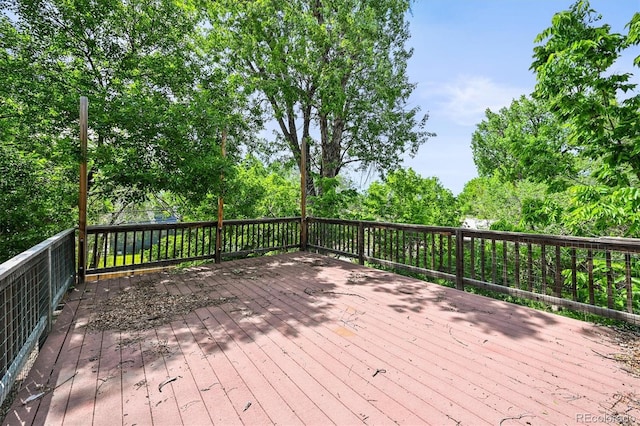 5355 S Windermere St, Littleton, CO 80120 - view of wooden deck