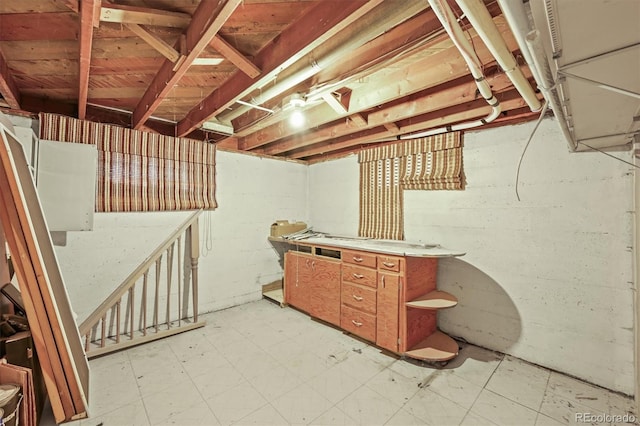 5355 S Windermere St, Littleton, CO 80120 - unfinished basement featuring light floors