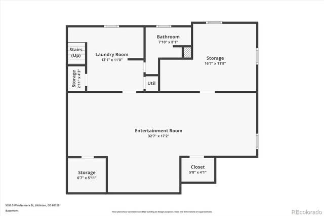 5355 S Windermere St, Littleton, CO 80120 - room layout