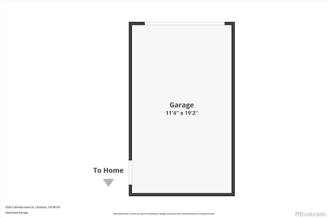5355 S Windermere St, Littleton, CO 80120 - floor plan / room layout