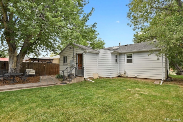 1720 S Madison St, Denver, CO 80210 - back of property featuring a patio area