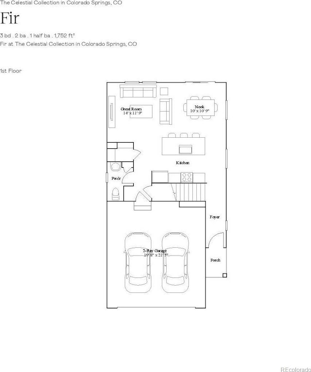 1159 Redfish Pt, Colorado Springs, CO 80904 - view of room layout
