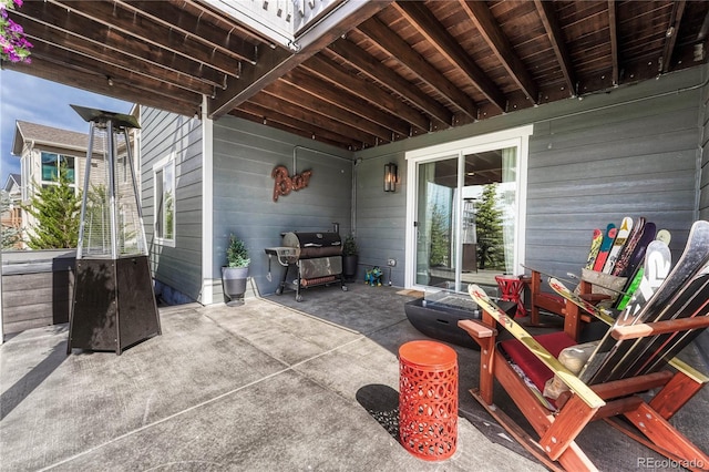 5251 Silver Hare Ct, Castle Rock, CO 80104 - view of patio / terrace with grilling area