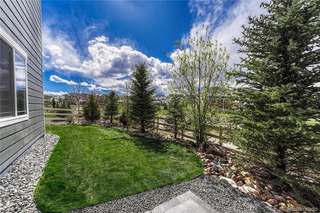 5251 Silver Hare Ct, Castle Rock, CO 80104 - view of yard with fence