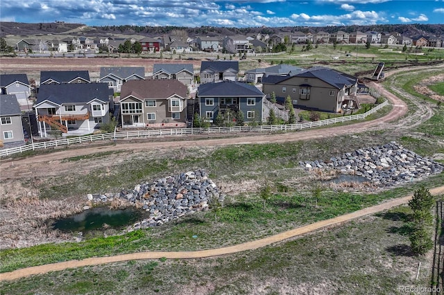 5251 Silver Hare Ct, Castle Rock, CO 80104 - bird's eye view featuring a residential view