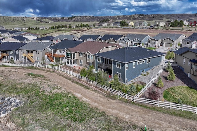 5251 Silver Hare Ct, Castle Rock, CO 80104 - aerial view featuring a residential view