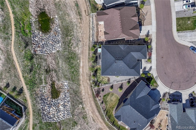 5251 Silver Hare Ct, Castle Rock, CO 80104 - aerial view