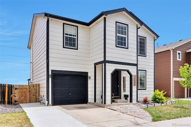 10042 Hudson St, Thornton, CO 80229 - traditional-style house with a garage and driveway