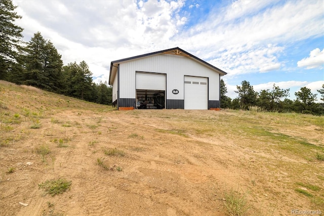 5607 Crawford Gulch Rd, Golden, CO 80403 - view of detached garage