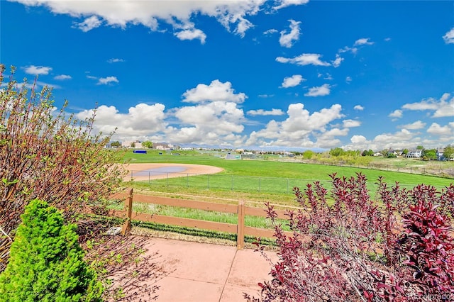 gate with a view of countryside