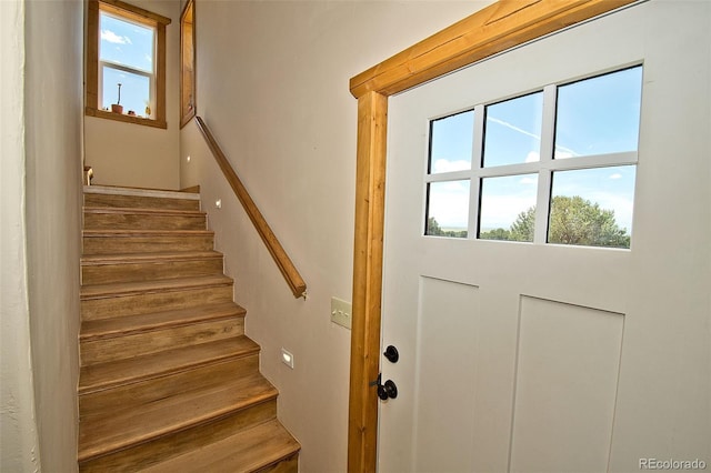 3421 Camino Del Rey, Crestone, CO 81131 - stairway with healthy amount of natural light