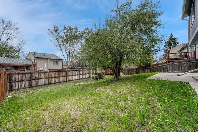 19140 E Milan Cir, Aurora, CO 80013 - view of yard featuring a fenced backyard