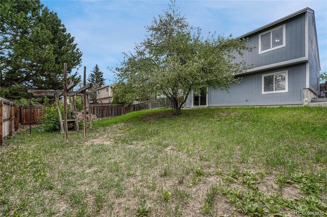 19140 E Milan Cir, Aurora, CO 80013 - view of yard with a fenced backyard