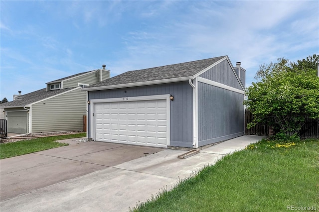 19140 E Milan Cir, Aurora, CO 80013 - garage featuring fence